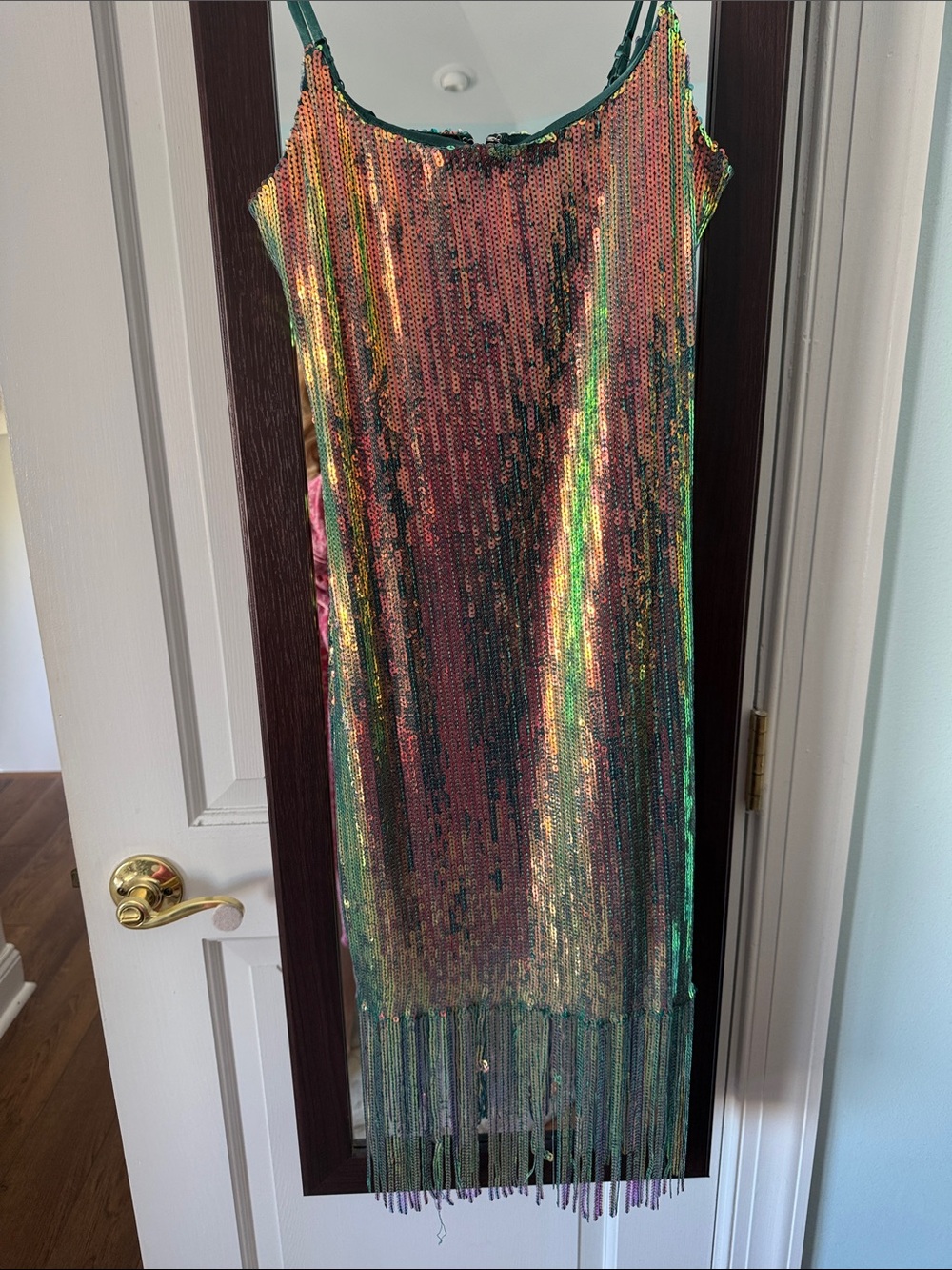 City Studio Teal Green Dress Top